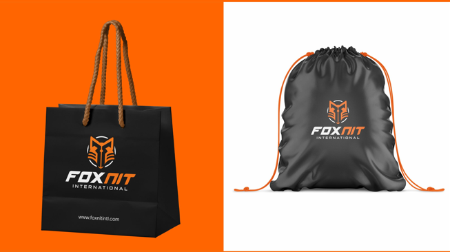 Customizable Foxnit Bags